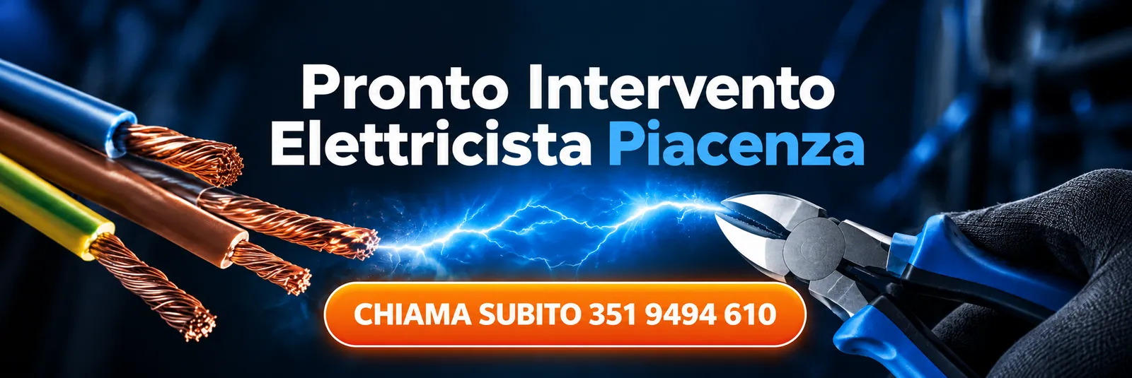 Pronto Intervento Elettricista Piacenza - Chiama subito 351 9494 610