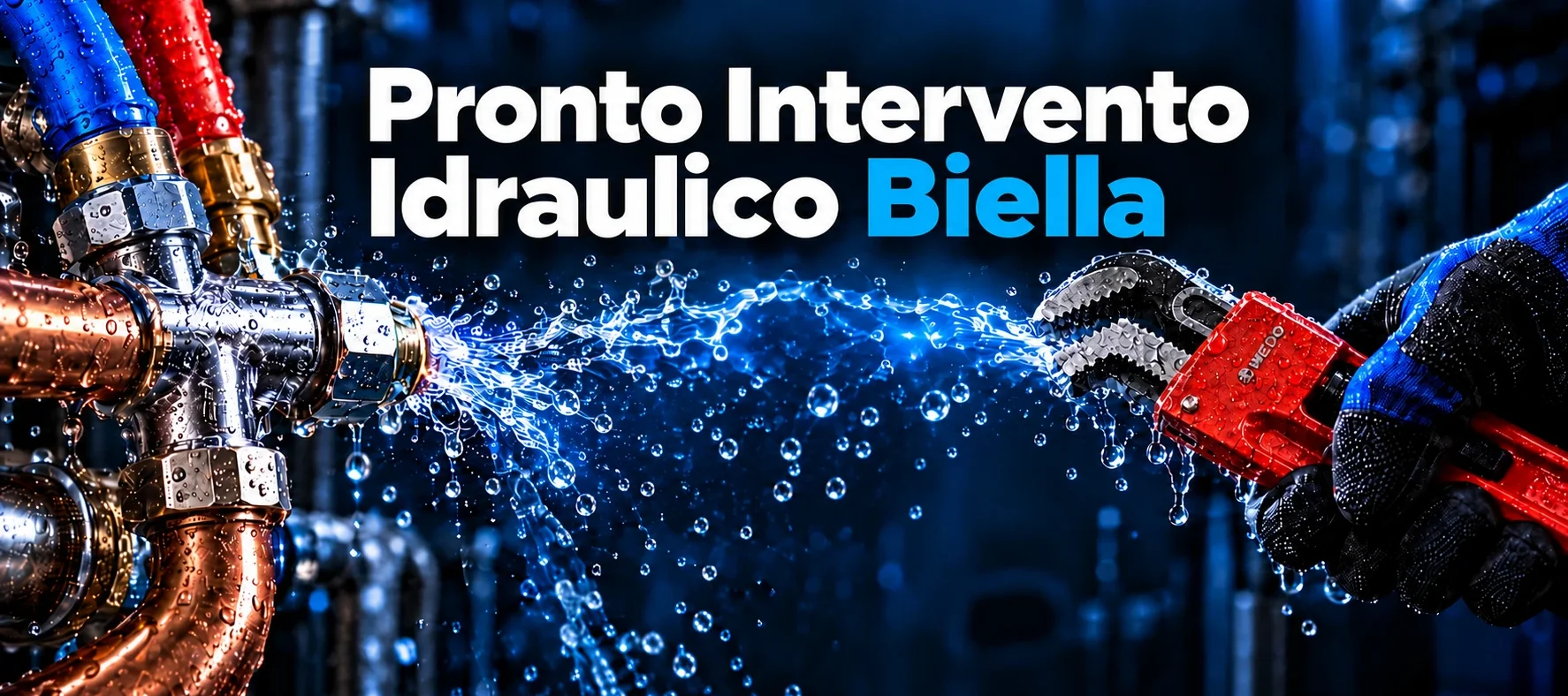 Pronto Intervento Idraulico Biella - Chiama Subito 351 9494 610